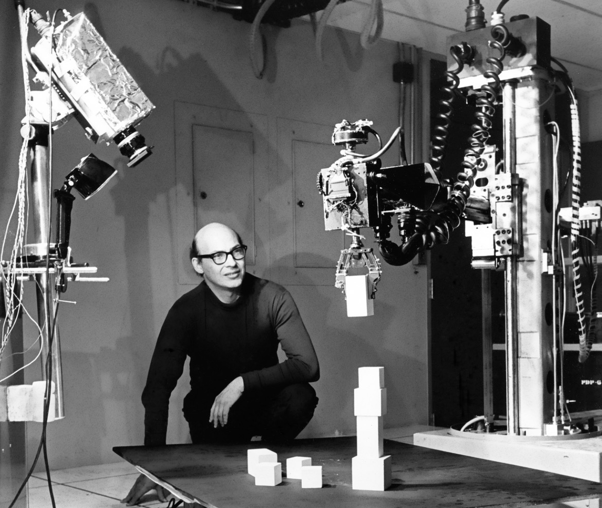 Marvin Minsky's Blocks World at MIT