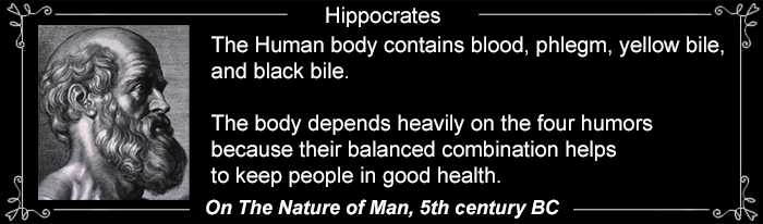 Hippocrates Humors Quote