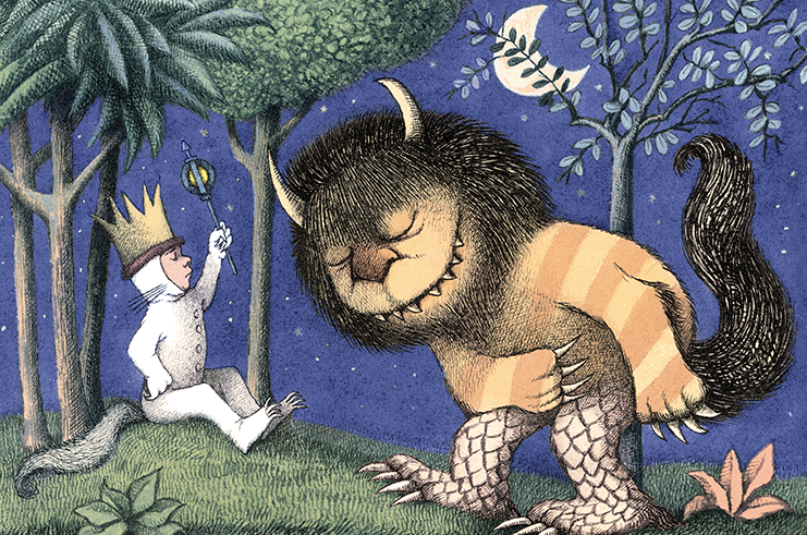 A Creature of Darkness bows down to the Child-King
