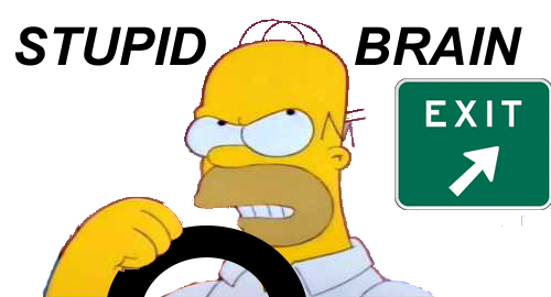 Stupid Brain!
