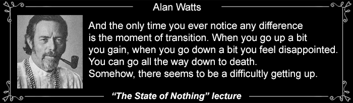 Alan Watts lecture on Nothing